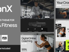 IronX – Fitnessstudio und Fitness-WordPress-Template