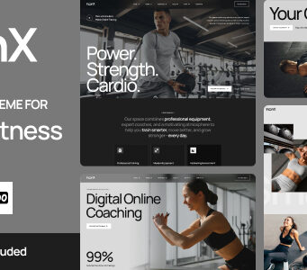 IronX – Fitnessstudio und Fitness-WordPress-Template