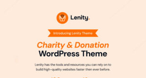 Lenity – WordPress-Vorlage für Wohltätigkeit und Spende