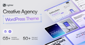 Lighter – WordPress-Vorlage für Kreativagentur und Portfolio