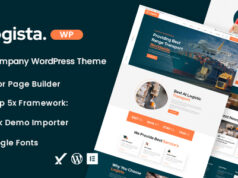 Logista – WordPress-Template für Logistikunternehmen