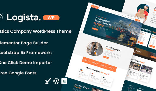Logista – WordPress-Template für Logistikunternehmen