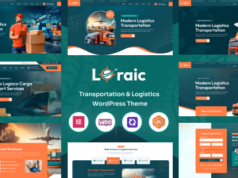 Loraic – WordPress-Template für Transport und Logistik
