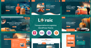 Loraic – WordPress-Template für Transport und Logistik
