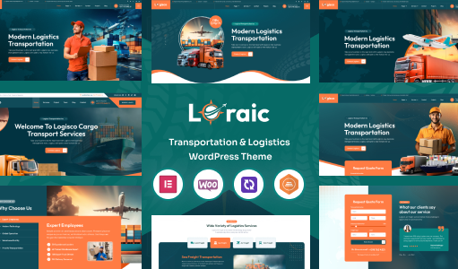 Loraic – WordPress-Template für Transport und Logistik