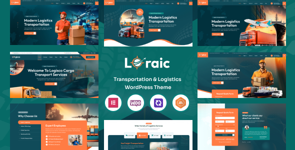 Loraic – WordPress-Template für Transport und Logistik