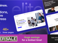 Luminos – WordPress-Template für IT-Lösungen und Technologie