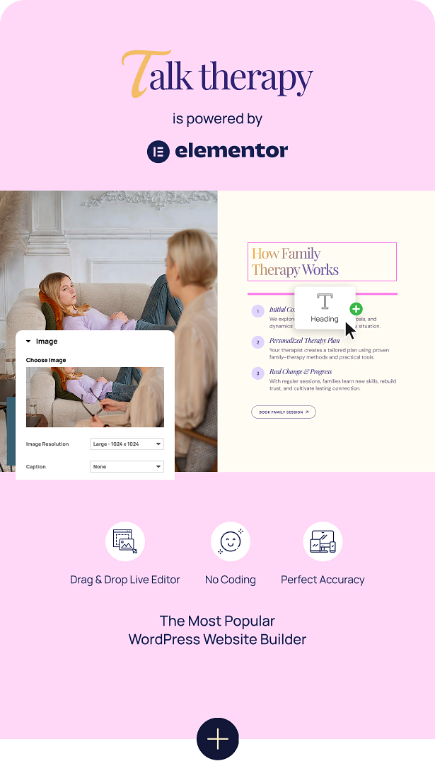 Elementor-Theme für Psychologen