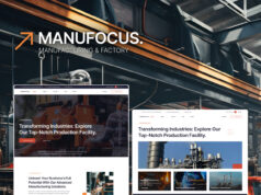 Manufocus – WordPress-Template für Fabrik und Industrie