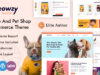 Meowzy – WordPress-Template für Tierpflege und Tierhandlung