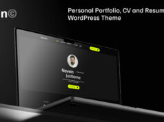 Navein – Persönliches Portfolio-WordPress-Template