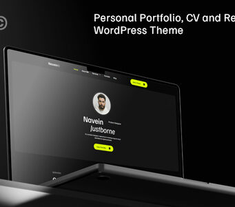 Navein – Persönliches Portfolio-WordPress-Template
