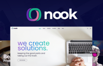 Nook – Bold Creative Agency Mehrzweck-WordPress-Layout