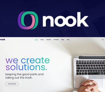 Nook – Bold Creative Agency Mehrzweck-WordPress-Layout