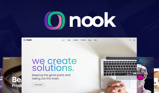 Nook – Bold Creative Agency Mehrzweck-WordPress-Layout