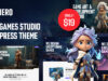 Omero – WordPress-Vorlage des Indie-Games-Studios
