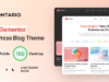 Ontario – 100 % Elementor-Blog-WordPress-Layout