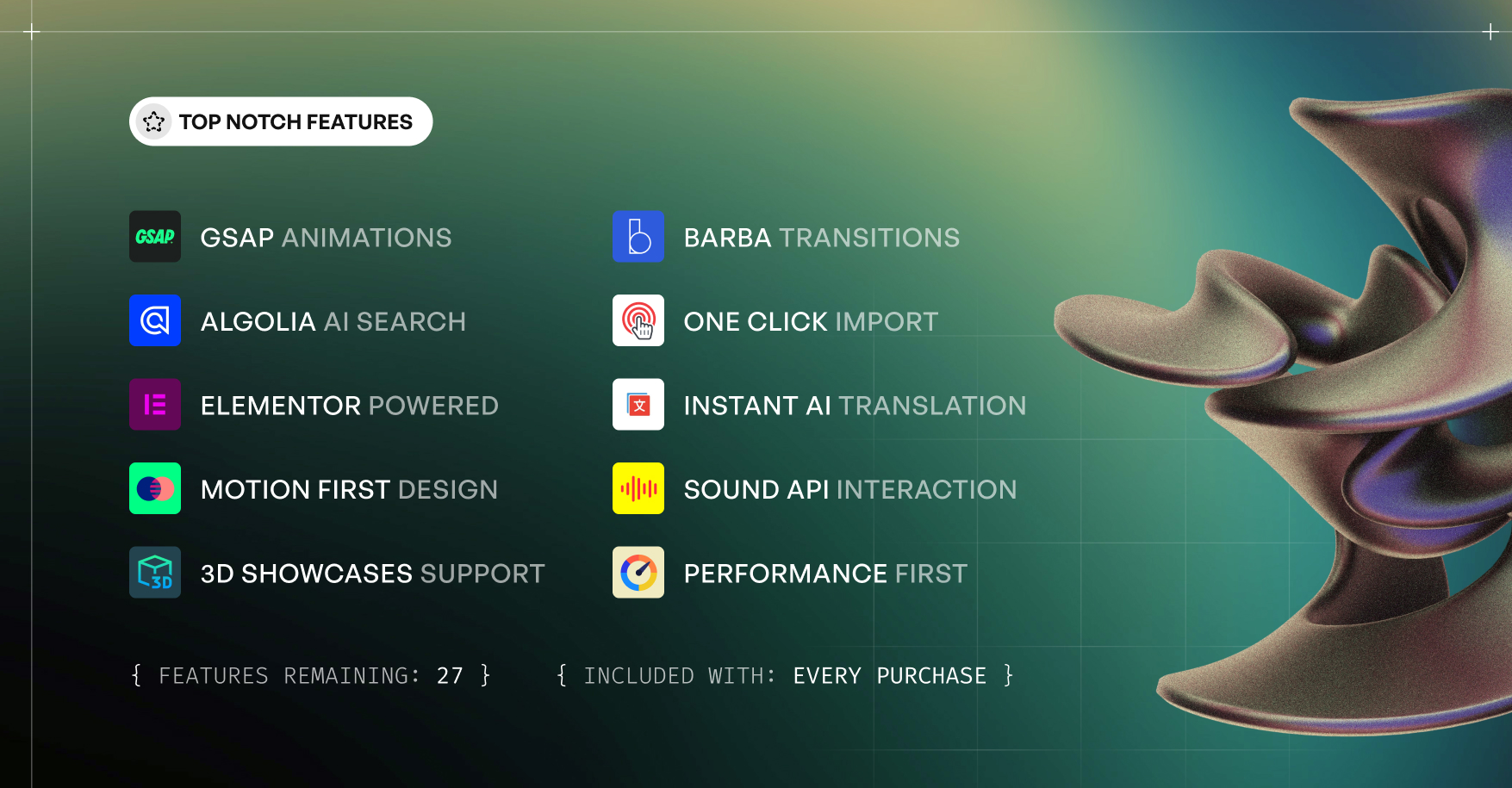Monogramm – Persönliches Portfolio-WordPress-Theme – 7