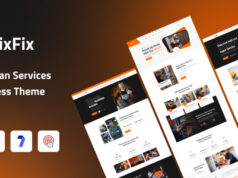 PixFix – WordPress-Vorlage für Heimwerkerdienste
