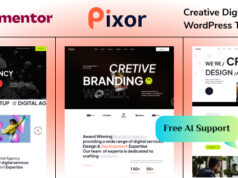 Pixor – WordPress-Template für kreative Digitalagenturen