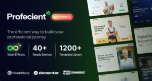 Profecient – Multipurpose Elementor Business & WooCommerce WordPress Template