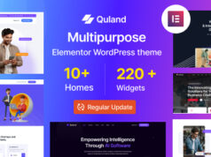 Quland – Landing Page Elementor WordPress Template