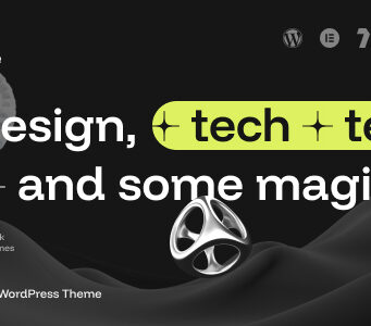 Rayo – WordPress-Vorlage für digitale Agentur und persönliches Portfolio