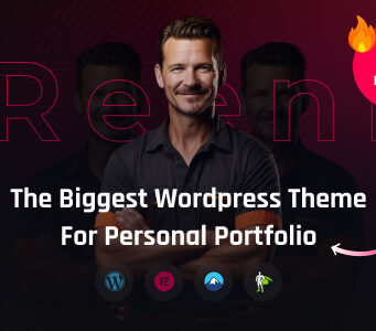 Reeni – Persönliches Portfolio-Lebenslauf-WordPress-Vorlage