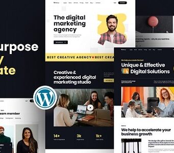 Rinico – Mehrzweck-Agentur-WordPress-Vorlage