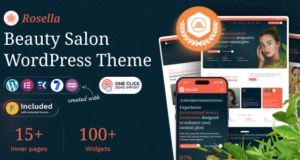 Rosella – WordPress-Template für Schönheitssalon