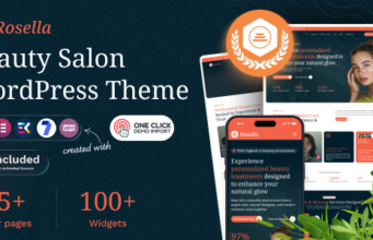 Rosella – WordPress-Template für Schönheitssalon