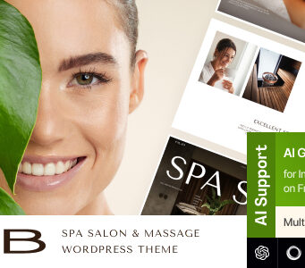 Rub – WordPress-Vorlage für Spa-Salon, Massage und Wellness