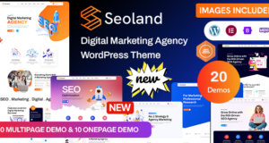 Seoland – SEO- und digitales Marketing-Agentur-WordPress-Template