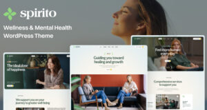 Spirito – WordPress-Template für Wellness und psychische Gesundheit