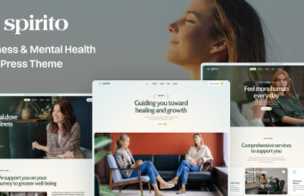 Spirito – WordPress-Template für Wellness und psychische Gesundheit