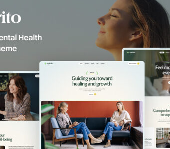 Spirito – WordPress-Template für Wellness und psychische Gesundheit