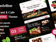 Tasteline – Restaurant- und Café-WordPress-Layout