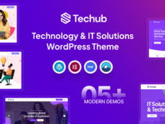 Techub – WordPress-Template für Technologie und IT-Lösungen