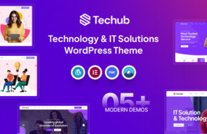 Techub – WordPress-Template für Technologie und IT-Lösungen