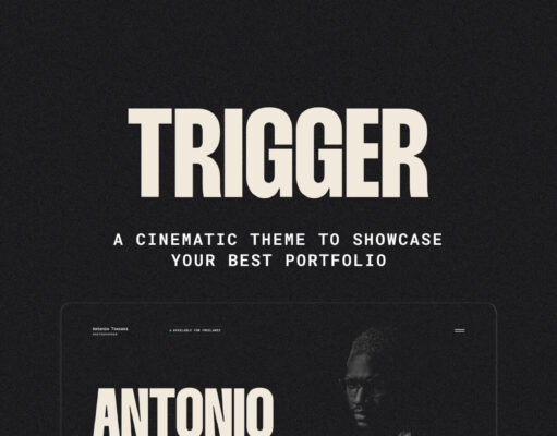 Trigger – AJAX-Portfolio-WordPress-Layout
