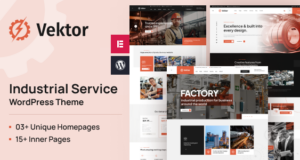 Vektor – WordPress-Template für Industriedienstleistungen