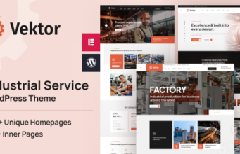 Vektor – WordPress-Template für Industriedienstleistungen