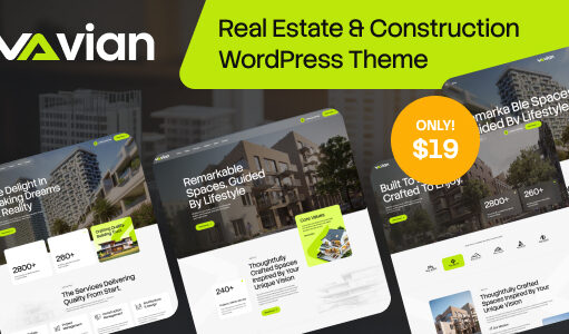 Vian – WordPress-Template für Immobilien und Bauwesen