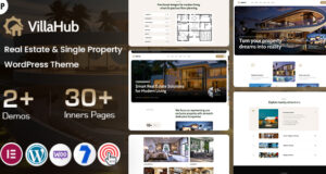 Villahub – WordPress-Layout für Immobilien und Einzelimmobilien