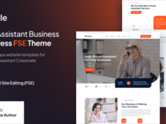 Virtable – Virtual Assistant Business Gutenverse FSE WordPress Block Vorlage