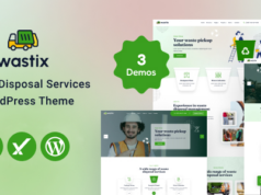 Wastix – WordPress-Template für Abfallentsorgungsdienste
