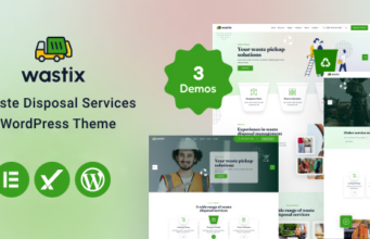 Wastix – WordPress-Template für Abfallentsorgungsdienste