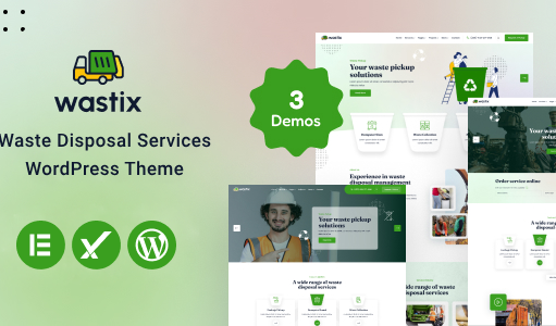Wastix – WordPress-Template für Abfallentsorgungsdienste