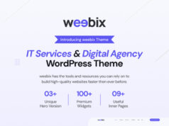 Weebix – WordPress-Layout für Webentwicklung