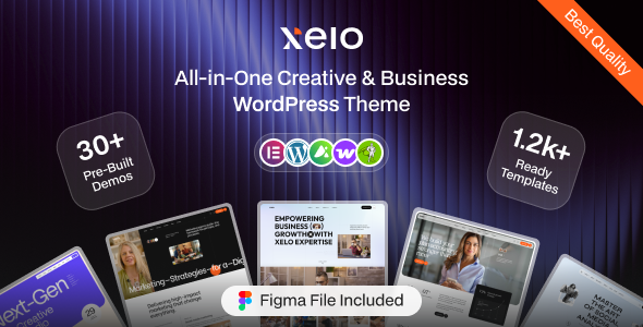 Xelo | All-in-One-Creative- und Business-WordPress-Vorlage